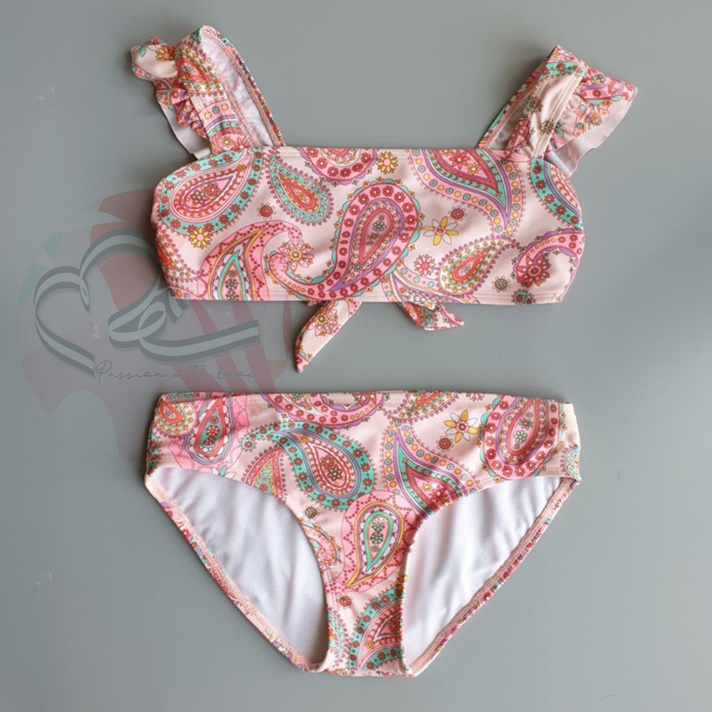 Bộ bơi hai mảnh cho nàng điệu copper key hàng mẫu xuất khẩu MỸ