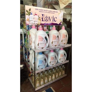 Nước Giặt LOVIC 4.5kg ( Hương Hoa Anh Đào )