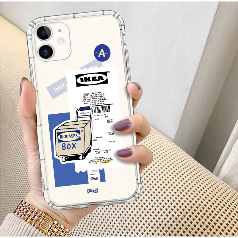 Ốp Điện Thoại tpu Mềm Họa Tiết ikea Sáng Tạo Cho iphone 12 mini 13 pro max xr x 11 14 pro xs max 6s 7 8 plus se2