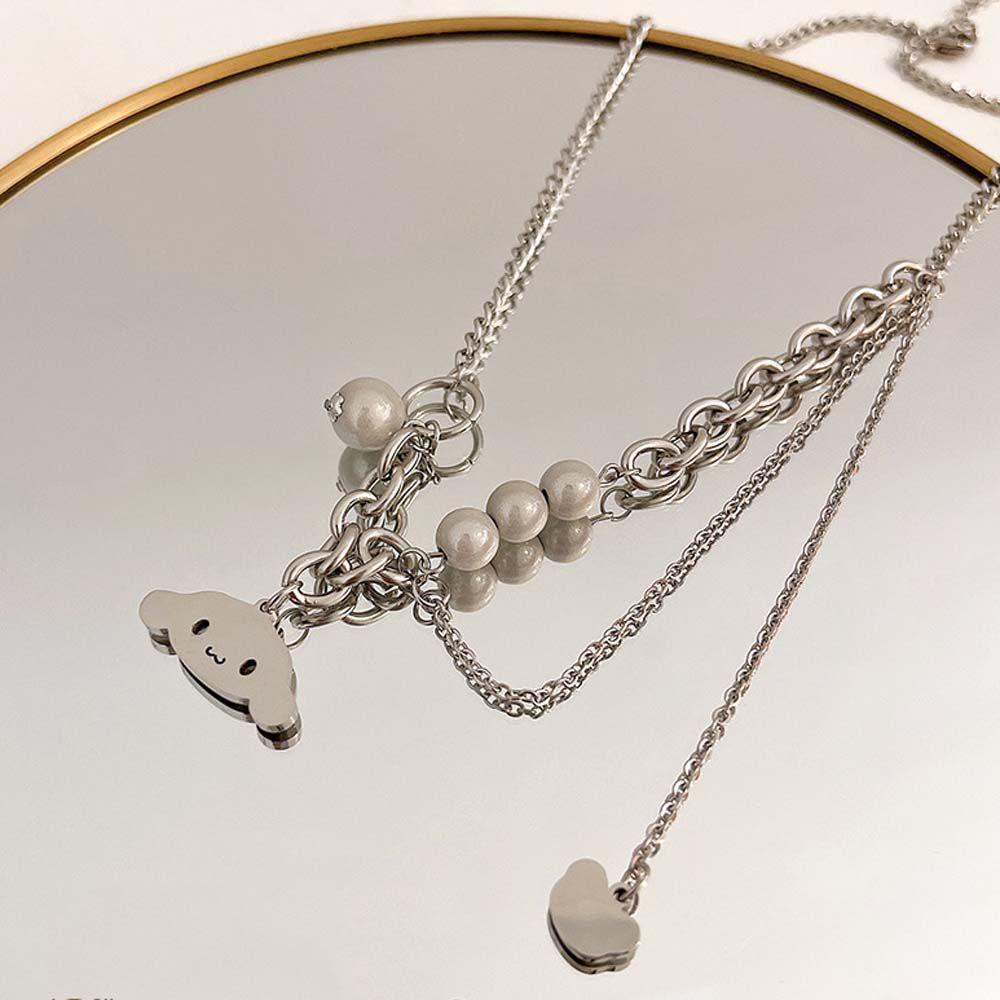 Dây Chuyền Choker Mặt Hình Thỏ Melody Dễ Thương Ngọt Ngào Cho Nữ