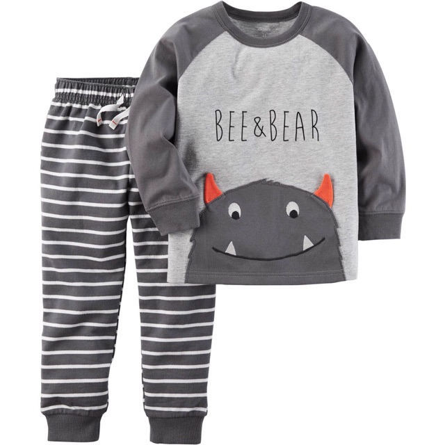 Bộ dài Carter bé trai mẫu monster