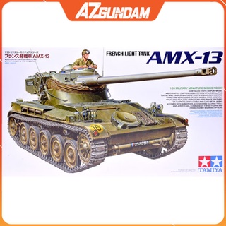 Mô Hình Lắp Ráp Tank French Light Tank AMX-13 Chính hãng Tamiya Nhật Bản Tỉ Lệ 1/35