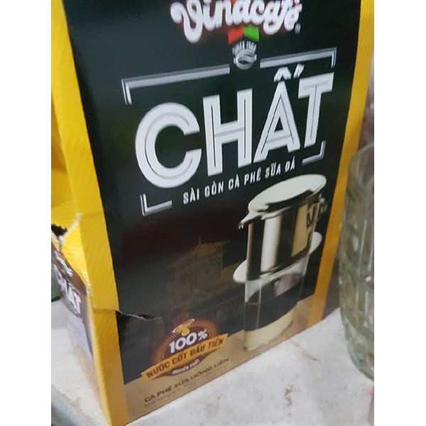 Cà phê Chất Vinacafé hộp 10 gói x 29g