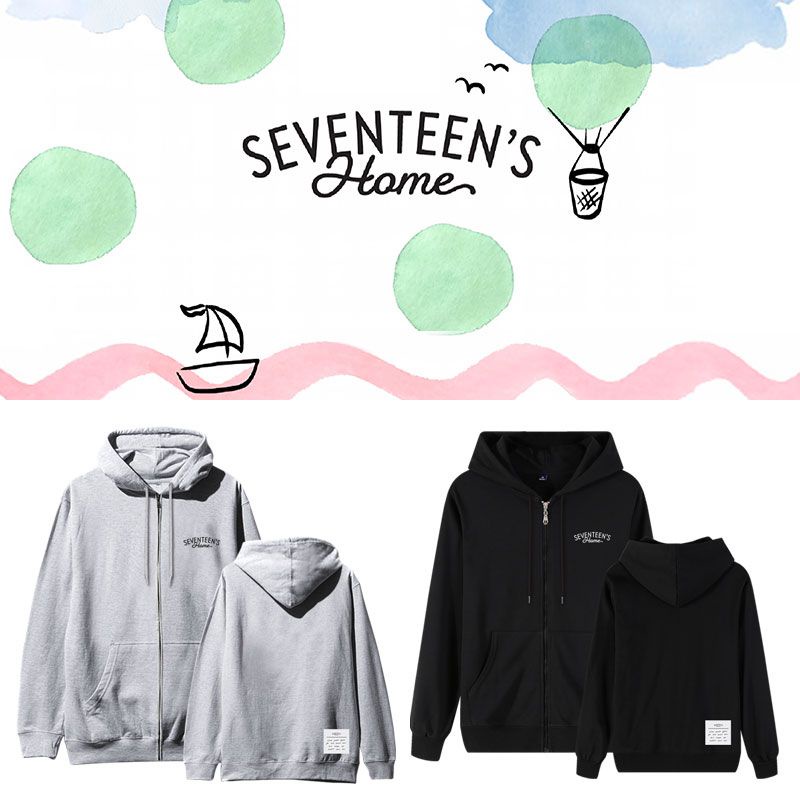 Áo hoodie zip Seventeen - SEVENTEEN's HOME