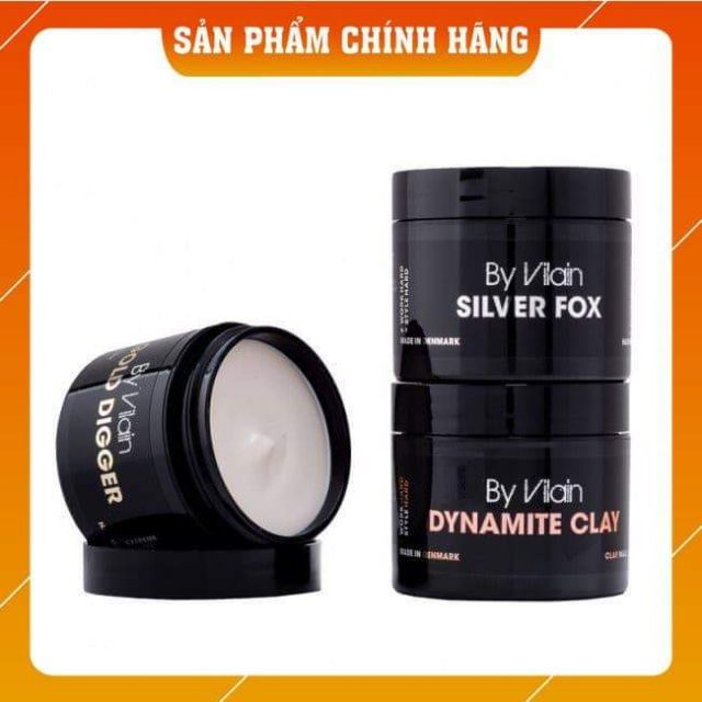[Siêu Quà] [Chính Hãng] Sáp Vuốt Tóc By Vilain Gold Digger , Silver Fox , Dynamite Clay