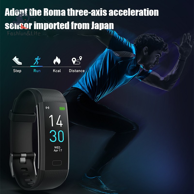 Đồng Hồ Thông Minh Tcxl Chống Thấm Nước Có Chức Năng Đếm Bước Chân