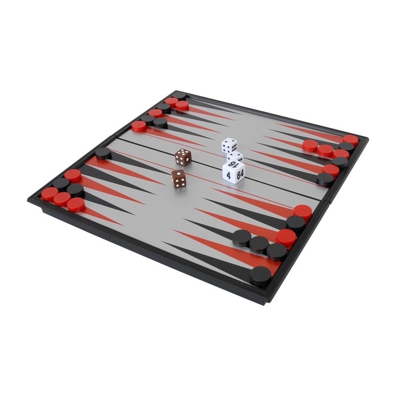 bộ cờ giải trí siêu hot Backgammon nam châm cao cấp - mã mb3820 (kích thước 26.26.2,2cm)