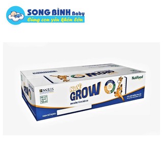 sữa bột pha sẵn nuvi grow 110ml va 180ml  tăng chiều cao của Nutifood-  K2 hấp thụ canxi