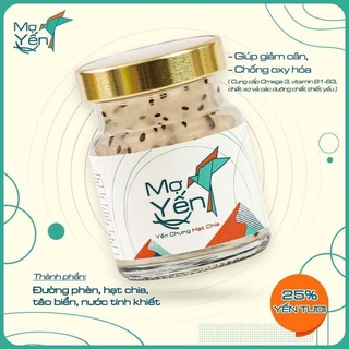 Yến chưng hạt chia nguyên chất - mợ yến