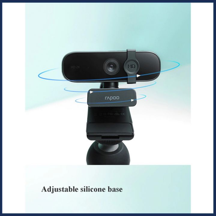 Webcam Rapoo C280 UHD 1440p - Bảo hành chính hãng 24 tháng