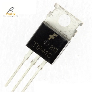 Transistor npn tip41c 6a 100v to-220