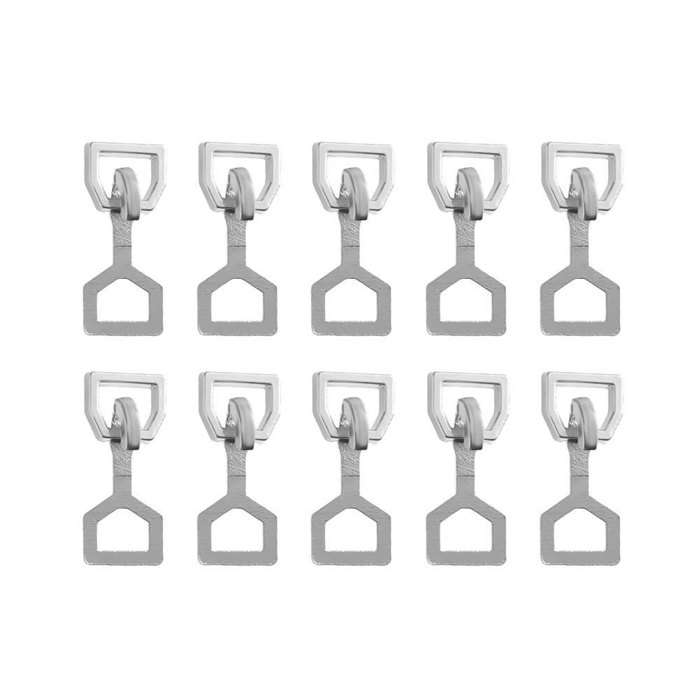 Set 10 Nút Thắt Lưng 4 Màu Bằng Kim Loại Cho Búp Bê