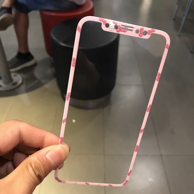 Kính Cường Lực Bảo Vệ Màn Hình Điện Thoại Iphone X Xs Max Xr Hình Hello Kitty Xinh Xắn