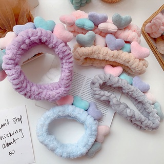 Korea Non-slip Retractable Face Wash Cute Lady Headband