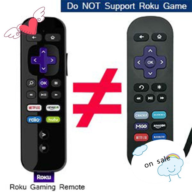 Bộ Điều Khiển Từ Xa Thay Thế Cho Roku 1 / Roku 2 / Roku 3 / Roku 4