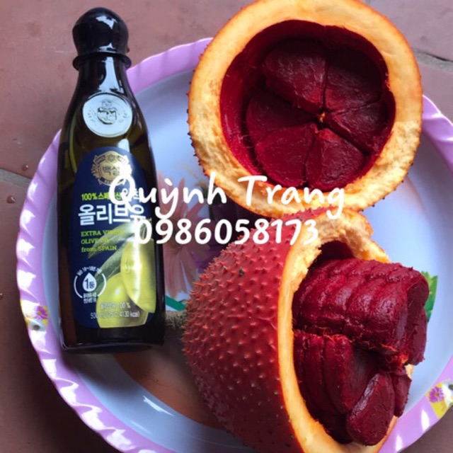 Dầu gấc nhà làm