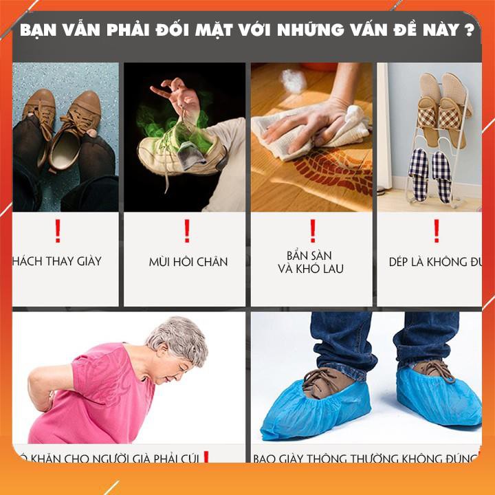 Máy bọc giày đi trong nhà Cao Cấp Có Kèm Theo Túi Bọc Giày 100 Cái