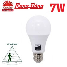 Bóng đèn LED BULB Cảm biến cảm ứng Rạng Đông 7W A60N3/7W RAD