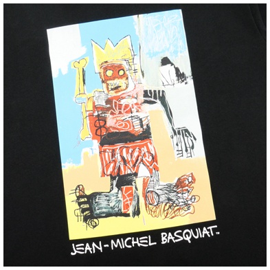 UNIQLO Áo Thun Tay Ngắn In Chữ Basquiat Cá Tính Cho Nam Và Nữ 448174