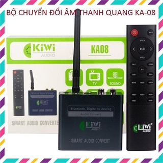 Bộ DAC chuyển đổi âm thanh Kiwi KA08 giải mã 24 bit kết nối Bluetooth