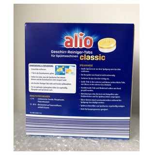 Viên Rửa bát Alio Classic 100 viên (Nk Đức )