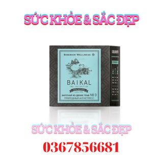 [Trà Ngủ N3] Trà thảo mộc Siberian Baikal tea collection Herbal tea N3 - 30 túi - Date T12/2022