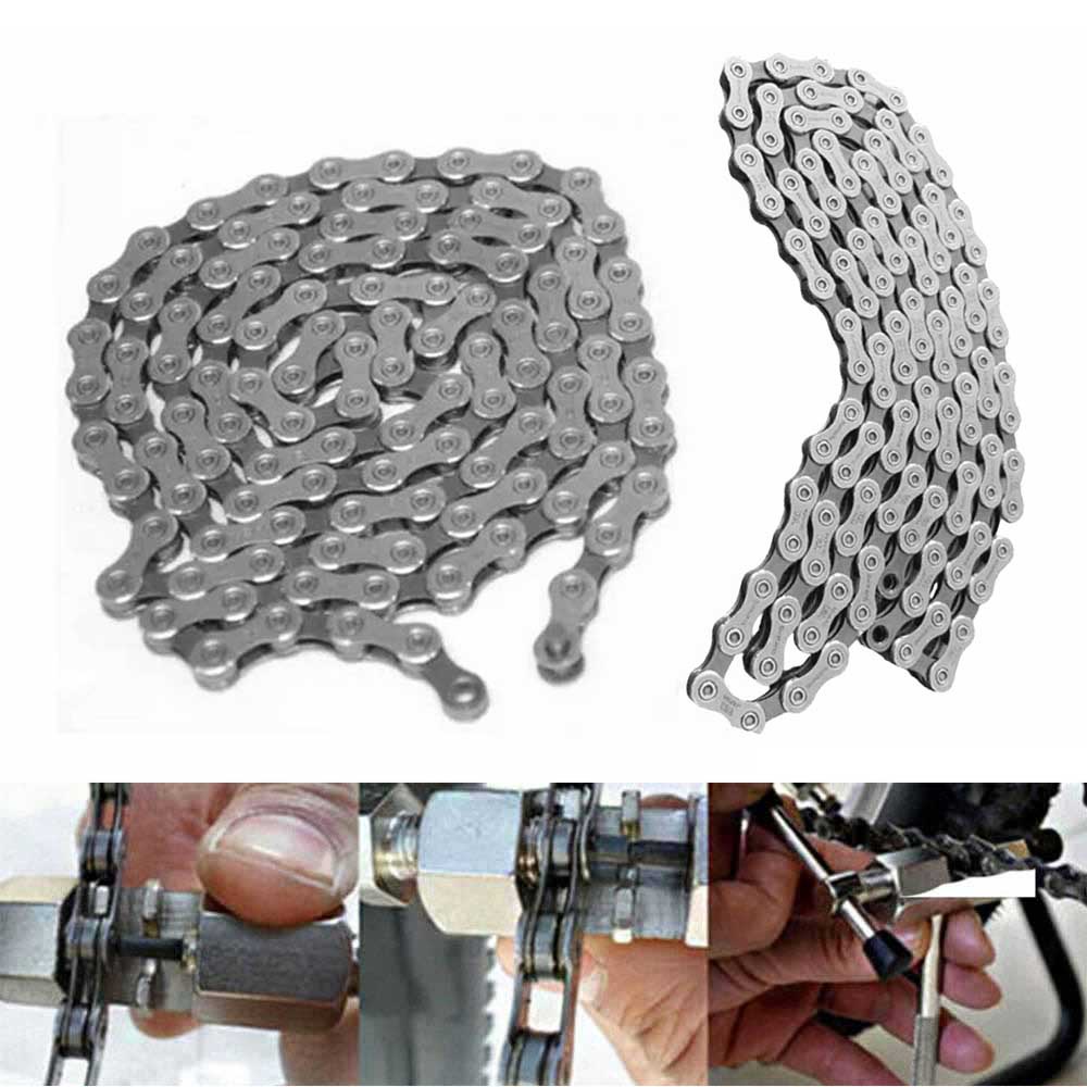XÍCH XE ĐẠP SHIMANO DEORE CN-HG54 10S CHÍNH HÃNG KHÔNG HỘP XÍCH 10 TỐC ĐỘ SÊN DEORE JAPAN