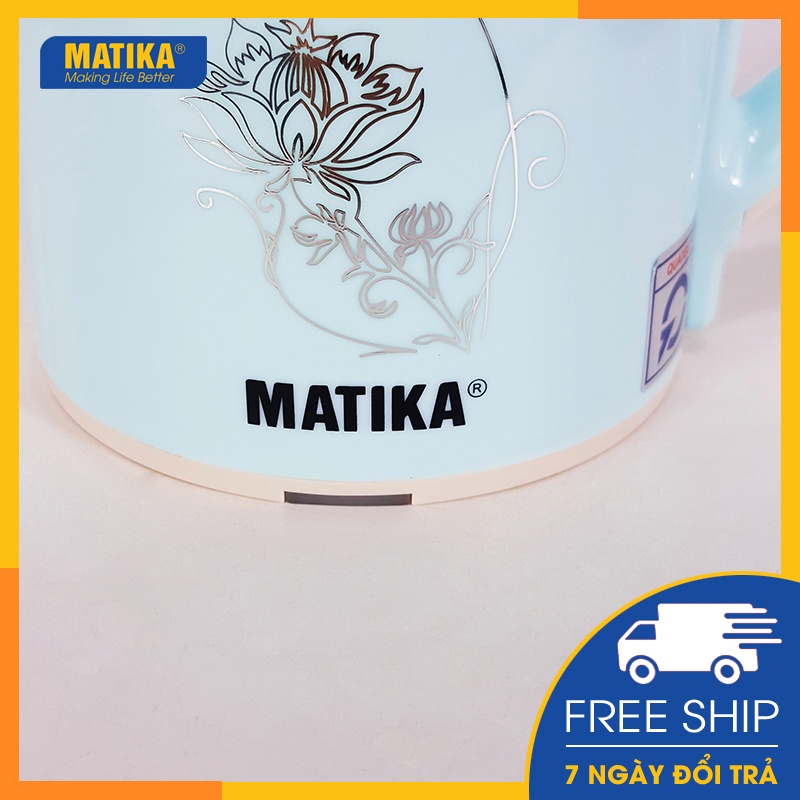 Ấm Siêu Tốc MATIKA 2.3L Xanh Ngọc MTK-26