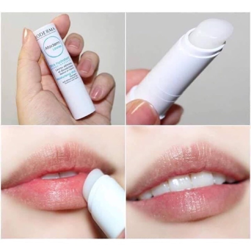 Son dưỡng môi Bioderma Atoderm Lèvres Stick Hydratant Moisturising Pháp