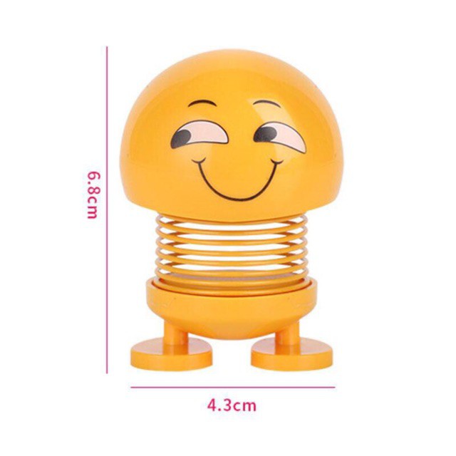 [Hàng Sẵn]Thú nhún Emoji icon lắc lò xo Siêu chất Siêu vui Giảm Stress (trộn đều mẫu)