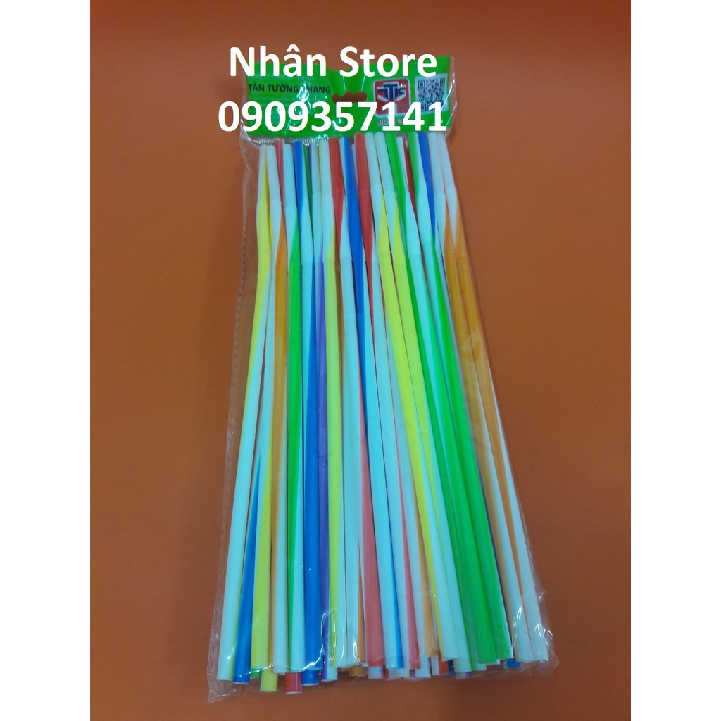 Ống hút nghệ thuật Tân Tường Khang - 1 bịch 50 ống