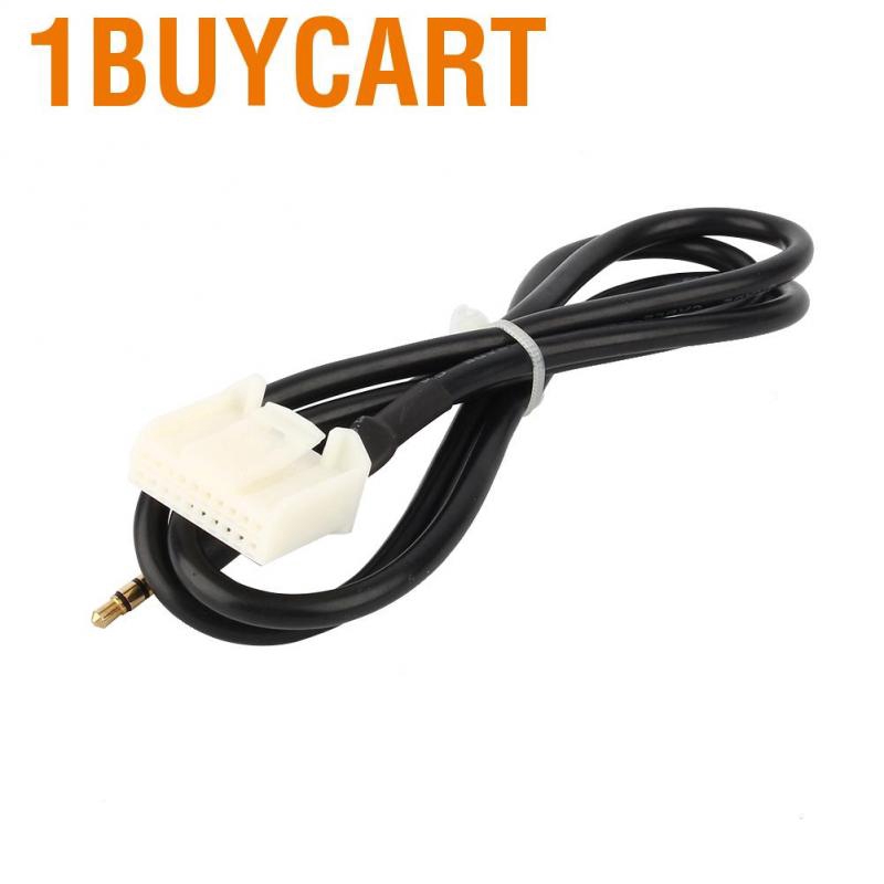 1 Dây Cáp Âm Thanh 3.5mm Aux Mp3 Cho Xe Hơi Toyota 2018
