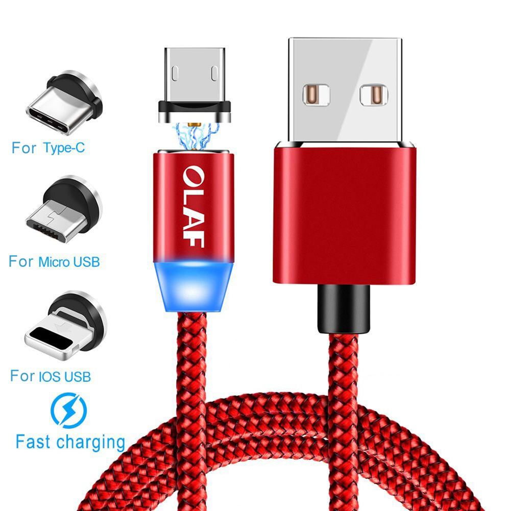 Dây Cáp Sạc Nam Châm Usb Loại C Cho Điện Thoại Iphone Android