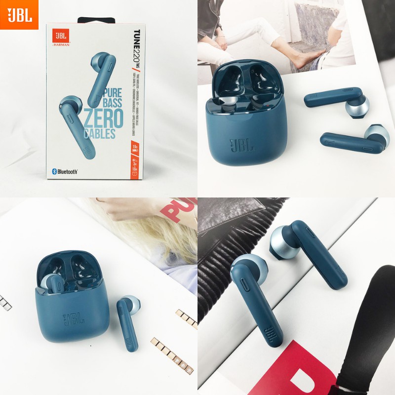 Tai nghe bluetooth Tune 220 bản Quốc Tế tai nghe không dây JBL bass treble đỉnh cao chống ồn dùng cho IOS Android