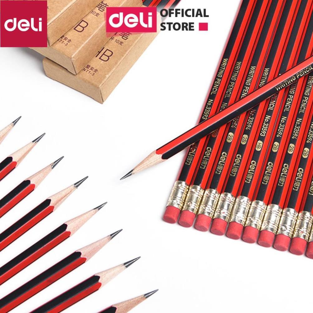 COMBO 79K Túi bút diệu kỳ Deli - Bao gồm 12 món sản phẩm đồ dùng học sinh khác nhau đầy đủ [Deli]
