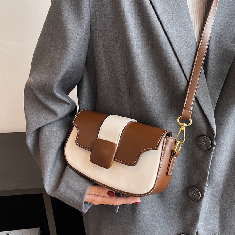 Ielgy Túi Yên Ngựa Màu Sắc Đa Dạng Thời Trang Cho Nữ