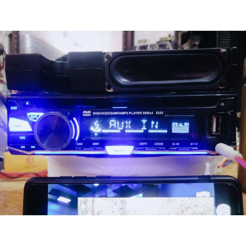 Đầu dvd/vcd/cd/mp4/mp3 USB AUX CAD SD. loại 1 Din giành cho ô tô.