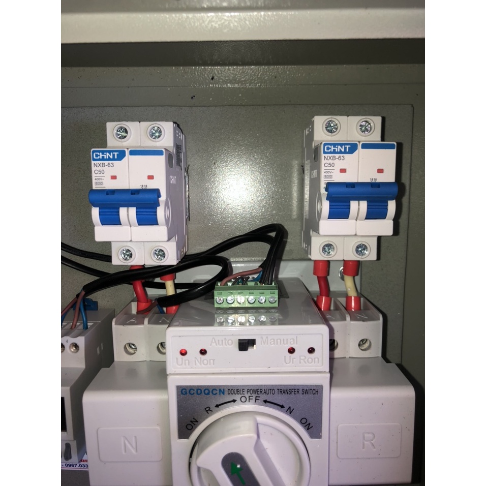 Tủ ATS chuyển tự động 2 nguồn điện 63A