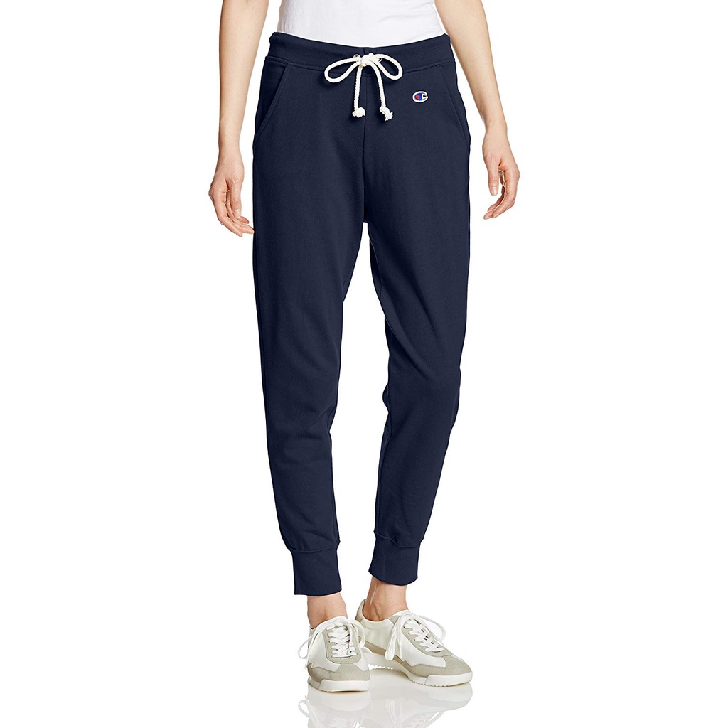 Quần Thể Thao Nữ Champion Long Pants Xanh Navy CMPCWK216370