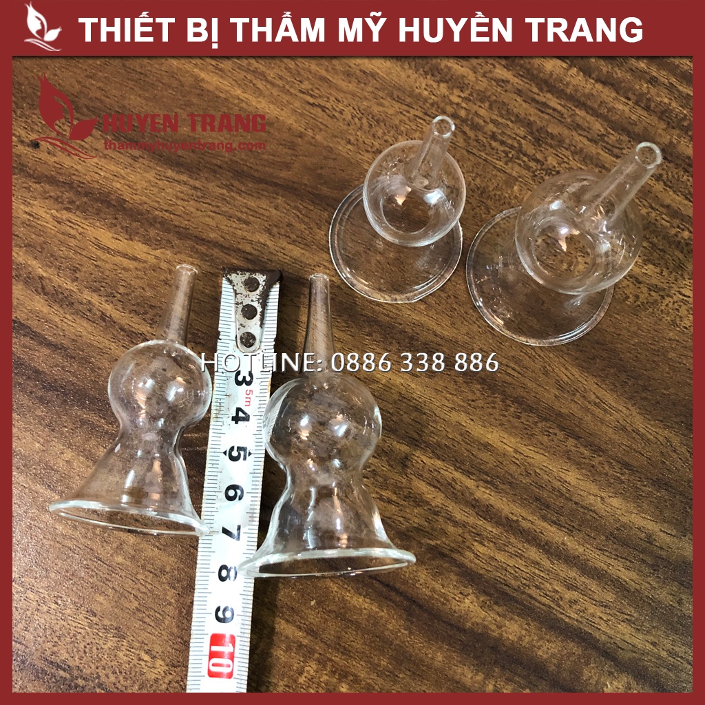 Phễu Thủy Tinh Hút Ti Thụt Trong Máy Thông Tắc Tia Sữa Cho Mẹ Sau Sinh M364A (Lẻ 1 Cái) - Thẩm Mỹ Huyền Trang