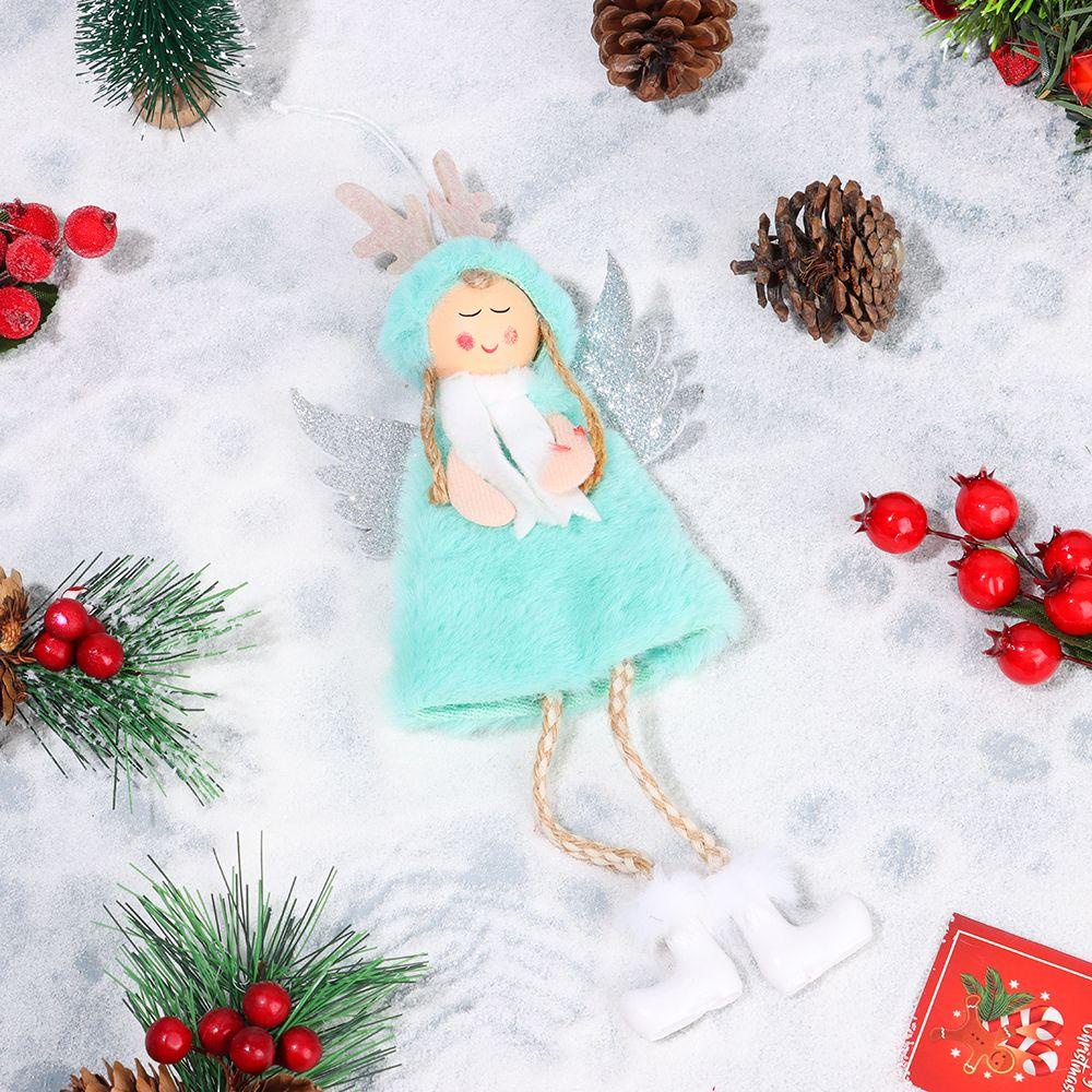 PINEVN Phụ Kiện Treo Trang Trí Cây Thông Giáng Sinh Hình Thiên Thần Đáng Yêu DIY