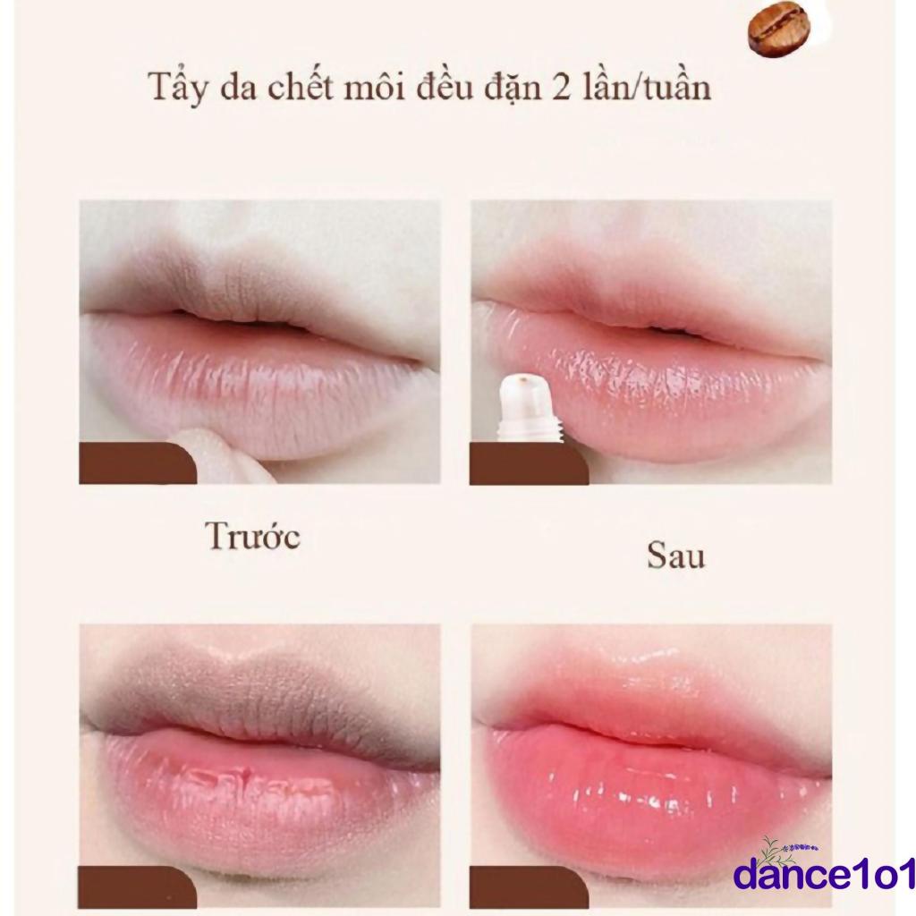 [Hàng mới về] Kem dưỡng ẩm tẩy tế bào chết cho môi tiện lợi hiệu quả cao