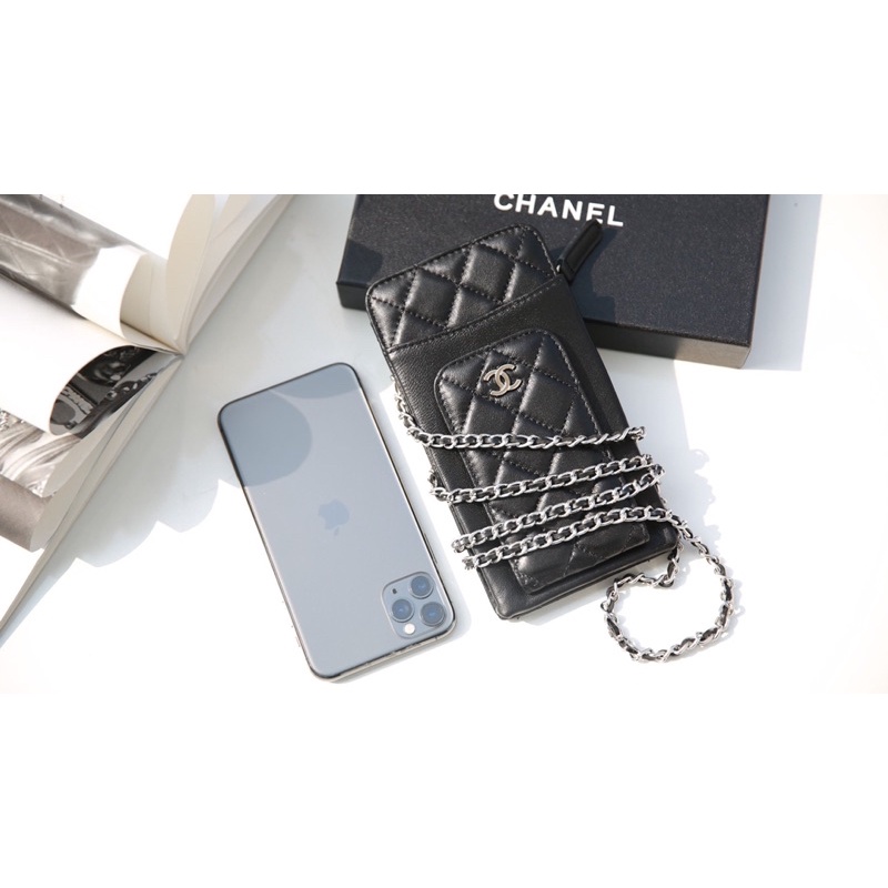 Túi đeo chà lết W166-18 Case phone da thật sần và mịn dustbag và nilon tiện cá tính
