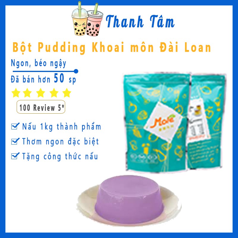 Bột Pudding Khoai Môn Mole (100g) THƠM BÉO NGẬY Dùng LàmTopping Trà Sữa, Bánh FLan  - ThanhTamFood