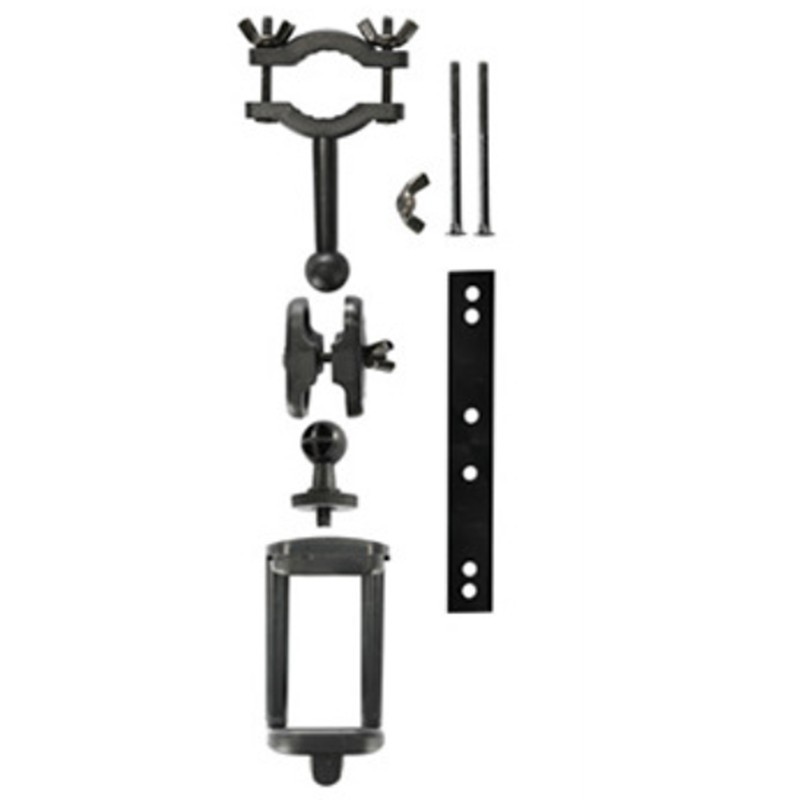 Giá đỡ điện thoại gắn ở gương chiếu hậu xe hơi