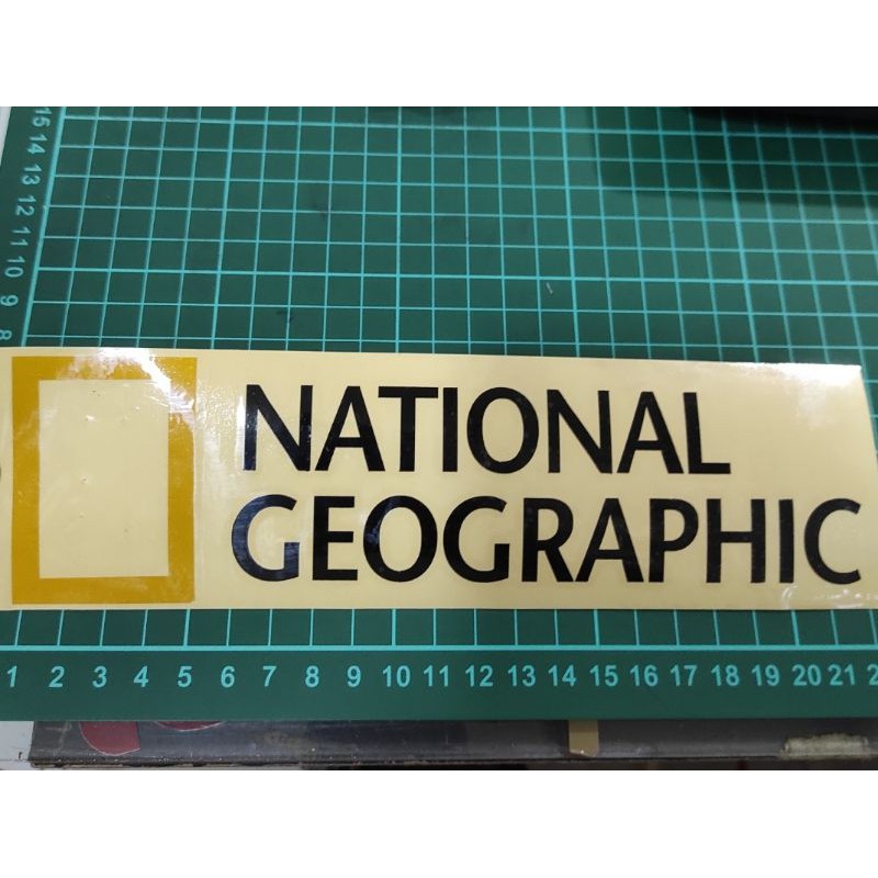 Cutting Sticker National Geographic