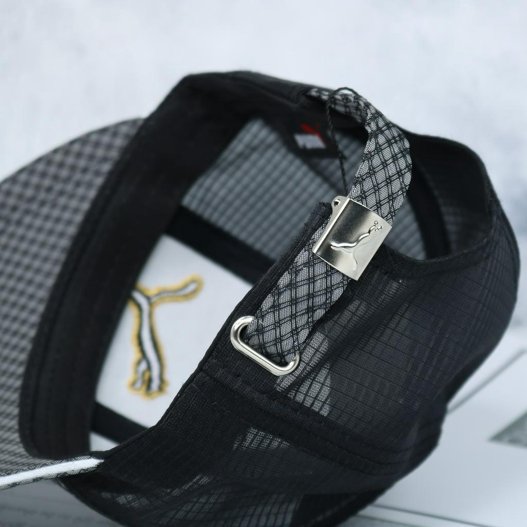 Mũ lưỡi trai phối lưới Pum.a thoáng khí thể thao, nón kết Adas nam nữ thời trang cao cấp