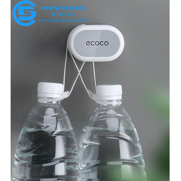 Móc treo chổi dán tường , treo cây lau nhà , treo dù Thương hiệu Nhật Bản ECOCO (Dòng Cao Cấp) G335-Treochoi-Ecoco