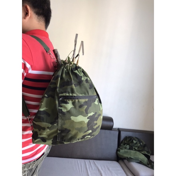Áo lụp balo đôi, đi 2 lụp lá