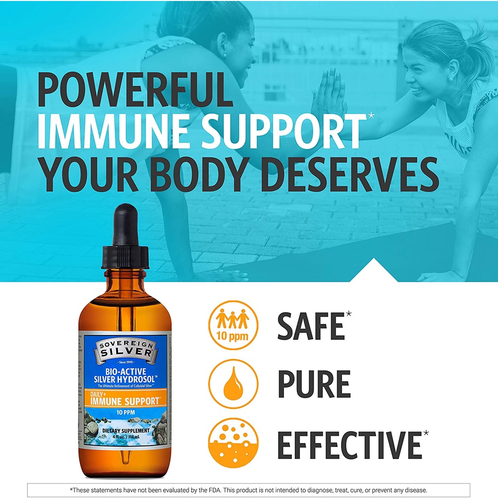 Keo Bạc Sovereign Silver, Sovereign Silver Bio-Active Silver Hydrosol